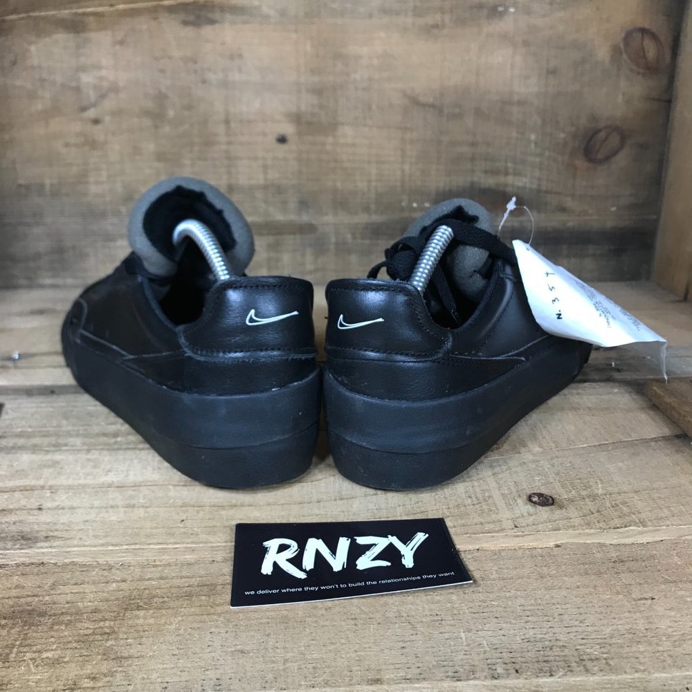 NEW Nike Drop-Type PRM Triple Black Sneakers - Picture 4 of 8